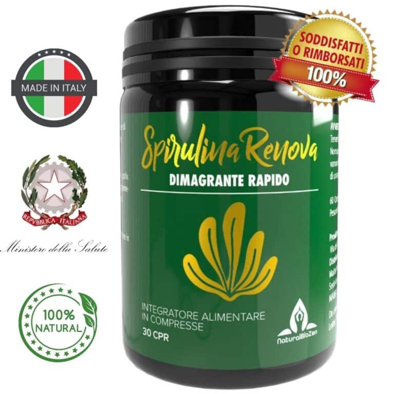 integratore naturale spirulina dimagrante addome